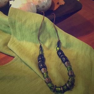 Murano beads necklace